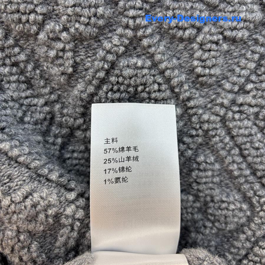 l0vis Vvtt0n lv jacquard sweater cardigan