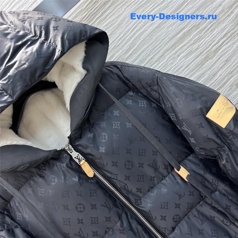 l0vis Vvtt0n lv suede jacket cotton coat