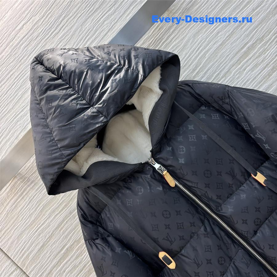 l0vis Vvtt0n lv suede jacket cotton coat