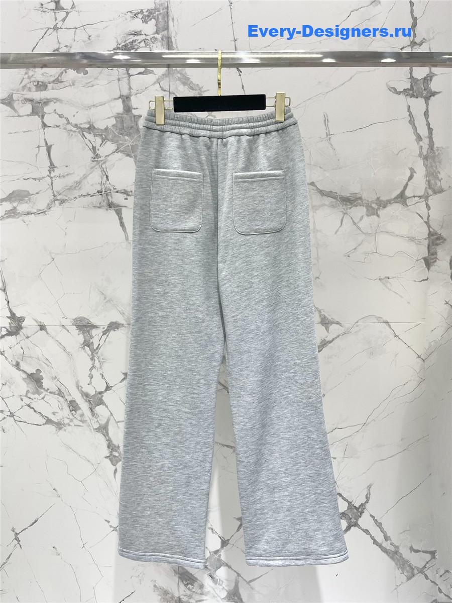 Ch**el straight fleece sweatpants