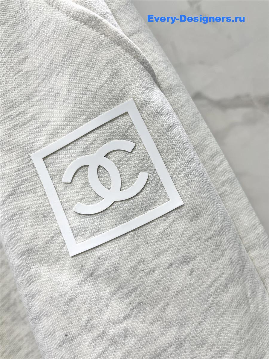 Ch**el straight fleece sweatpants