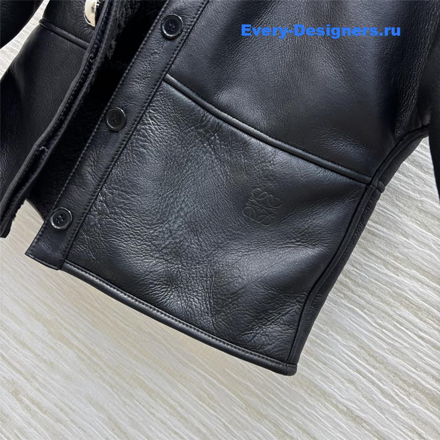 L0ew* sheepskin shearling coat