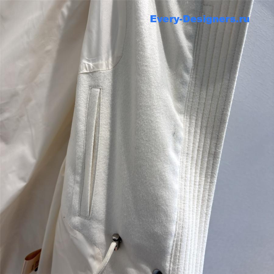 L0r0 P1ana mink stand collar down jacket