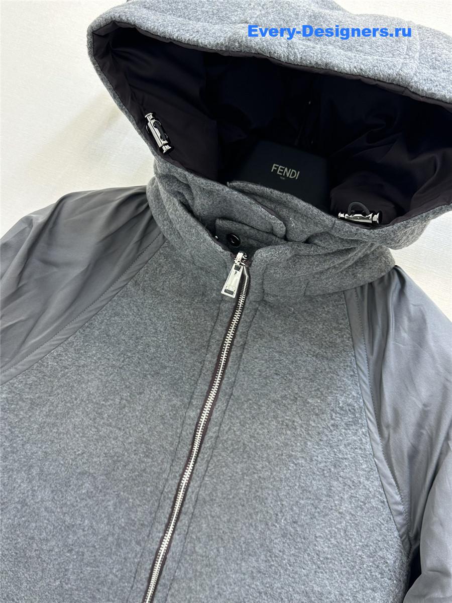 F**di classic fit down jacket