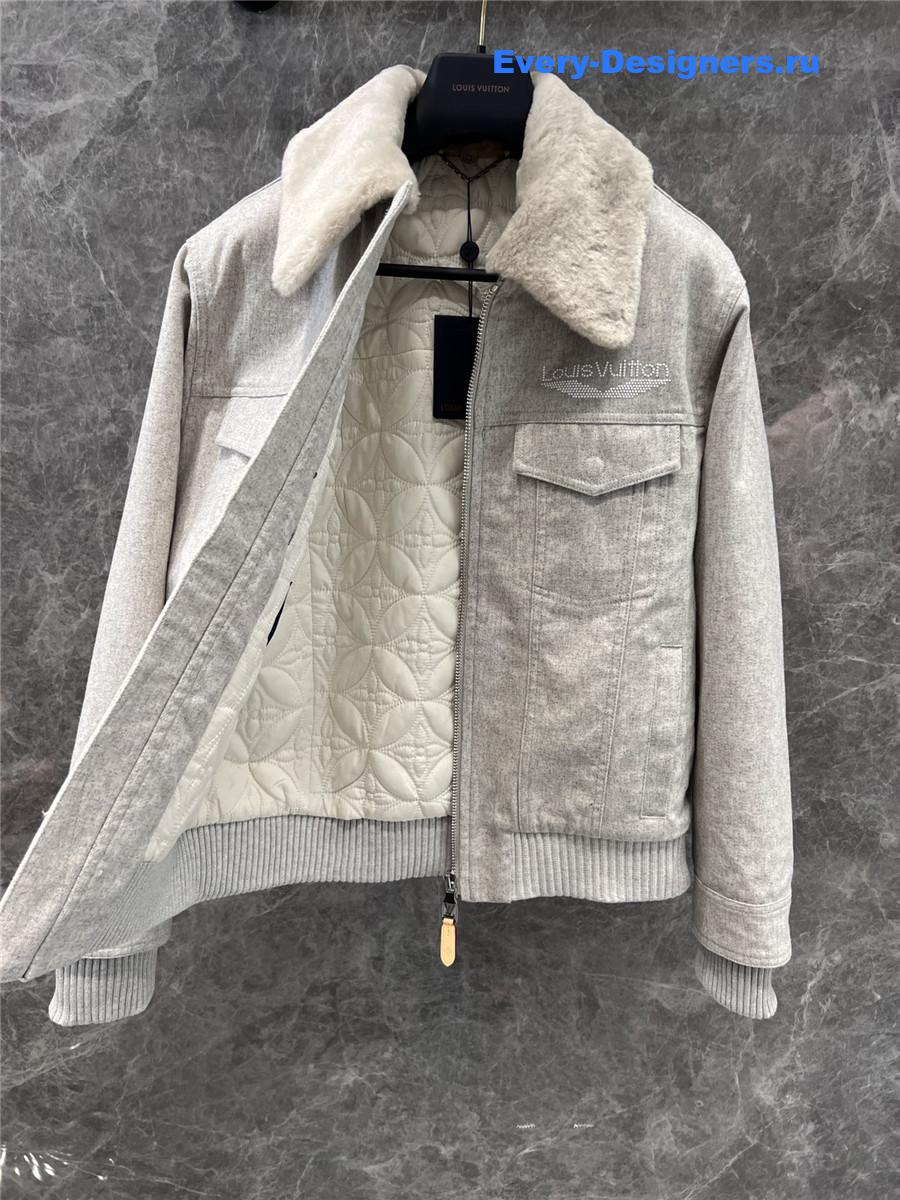 l0vis Vvtt0n lv waistcoat jacket