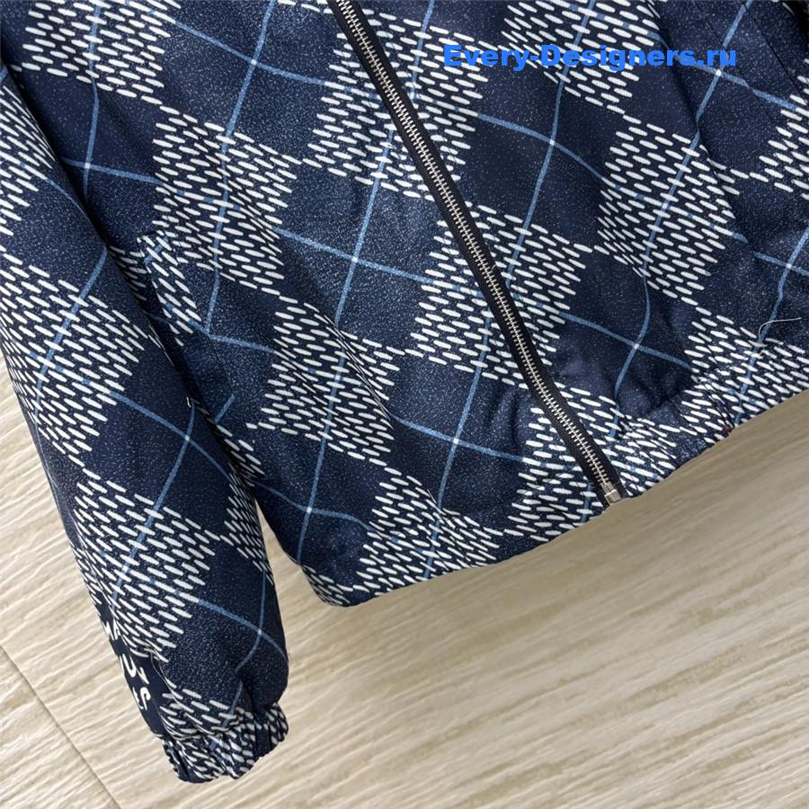 l0vis Vvtt0n lv check lambskin coat