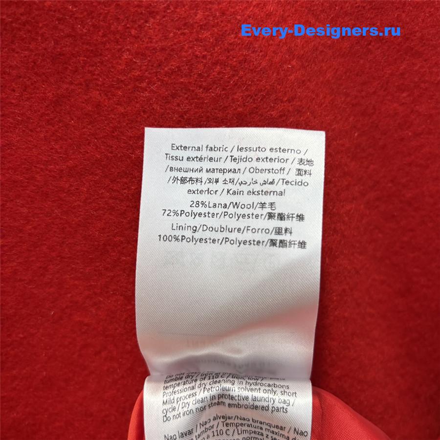 Va1e*ntin0 red wool coat