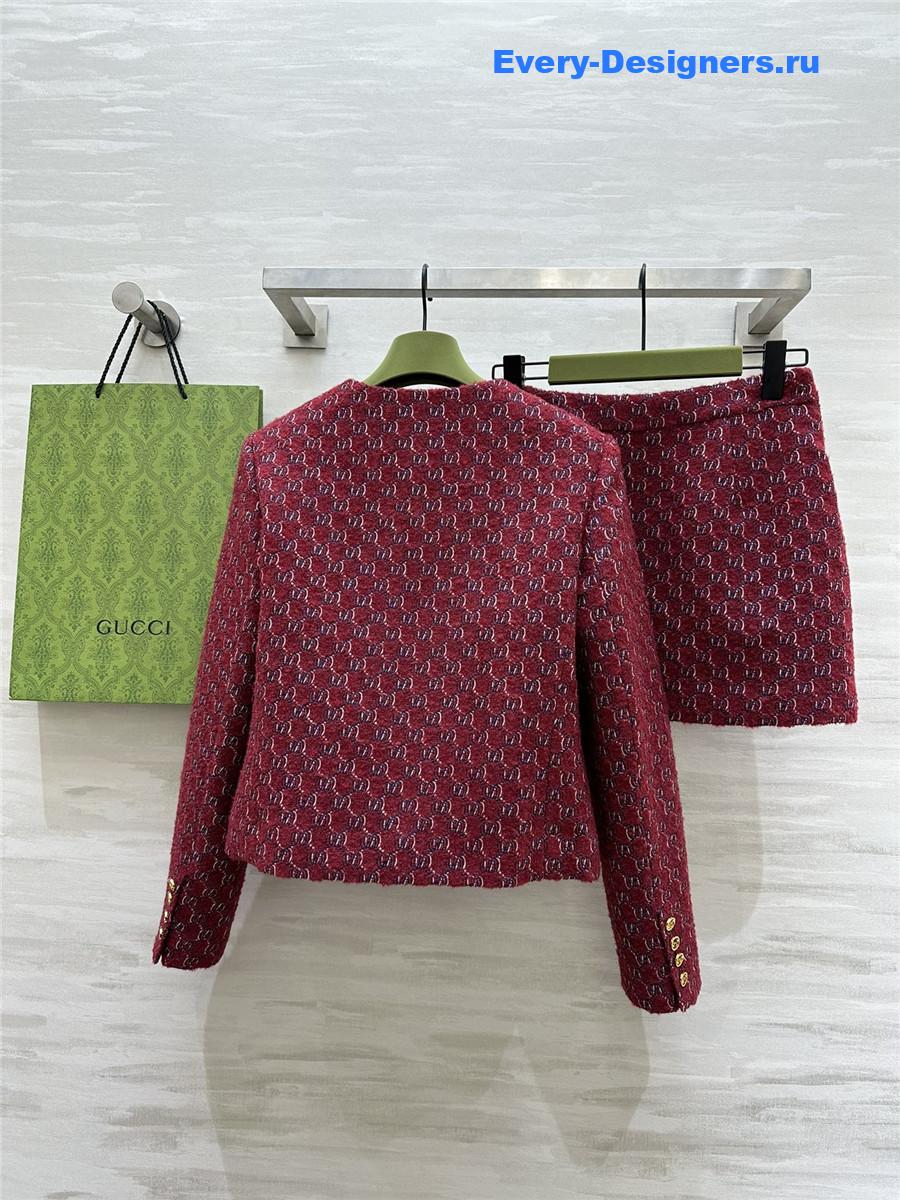 Gvc*1 woven tweed suit