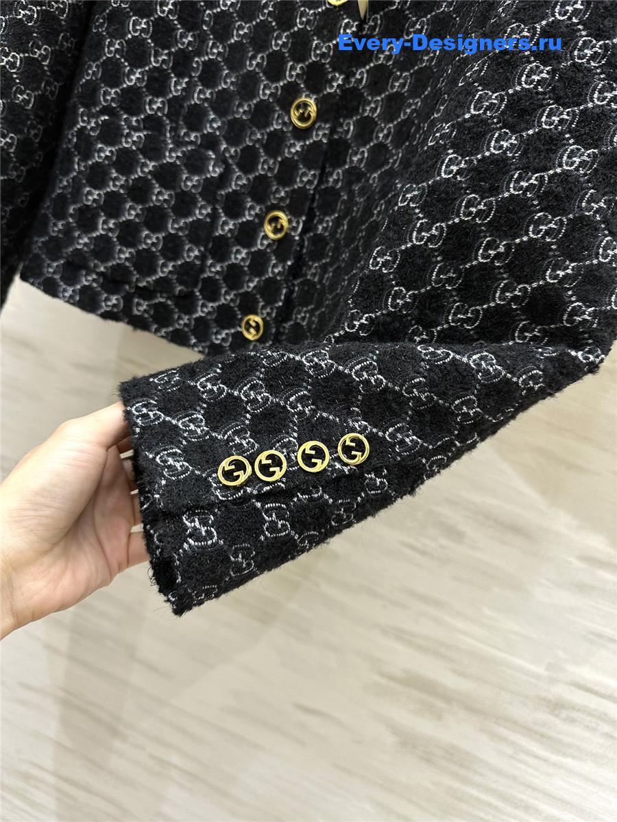 Gvc*1 woven tweed suit
