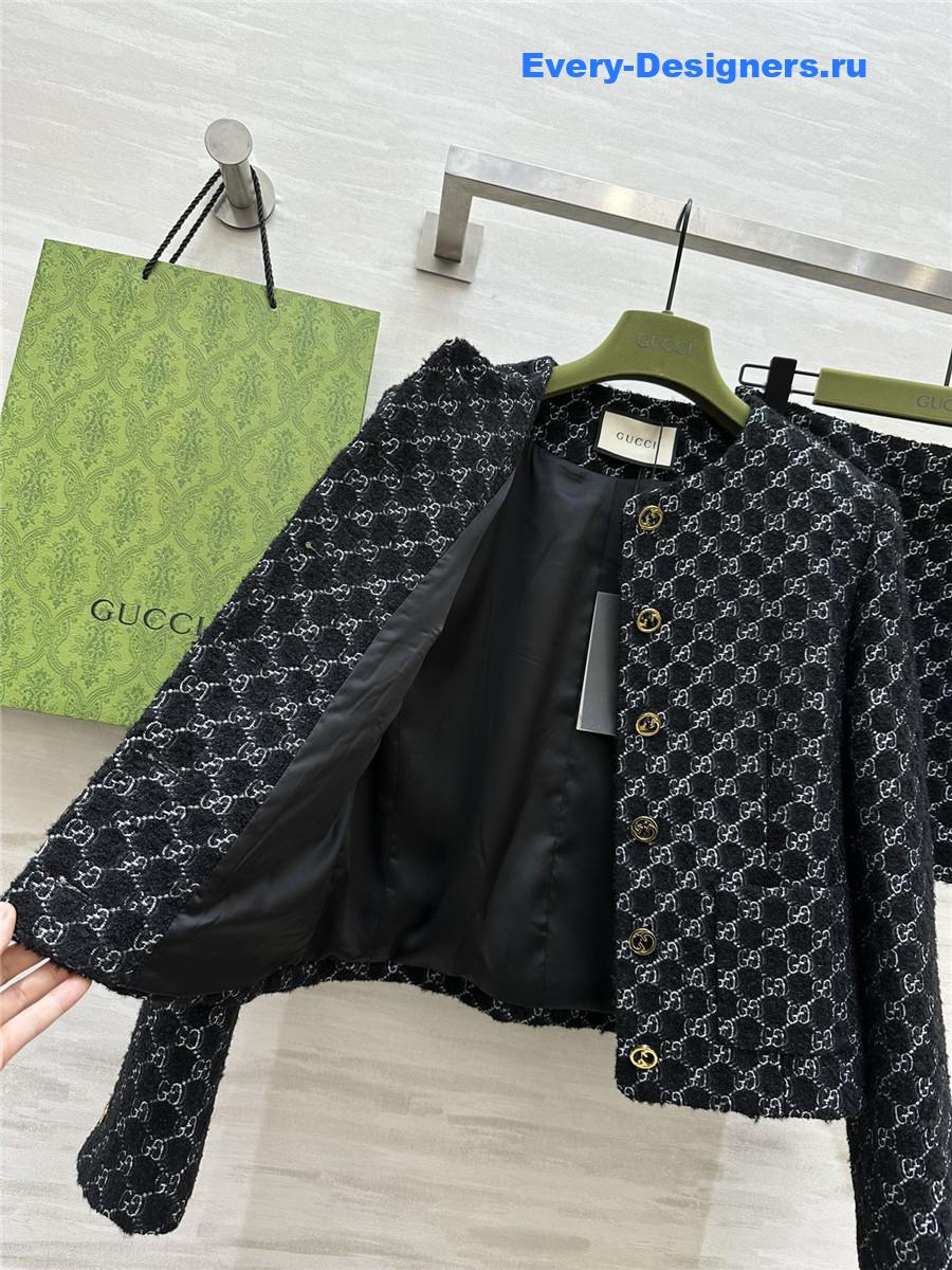 Gvc*1 woven tweed suit