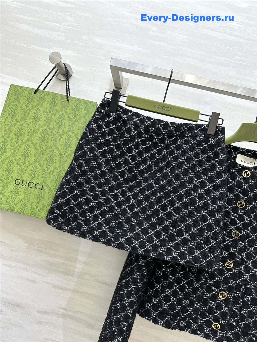 Gvc*1 woven tweed suit