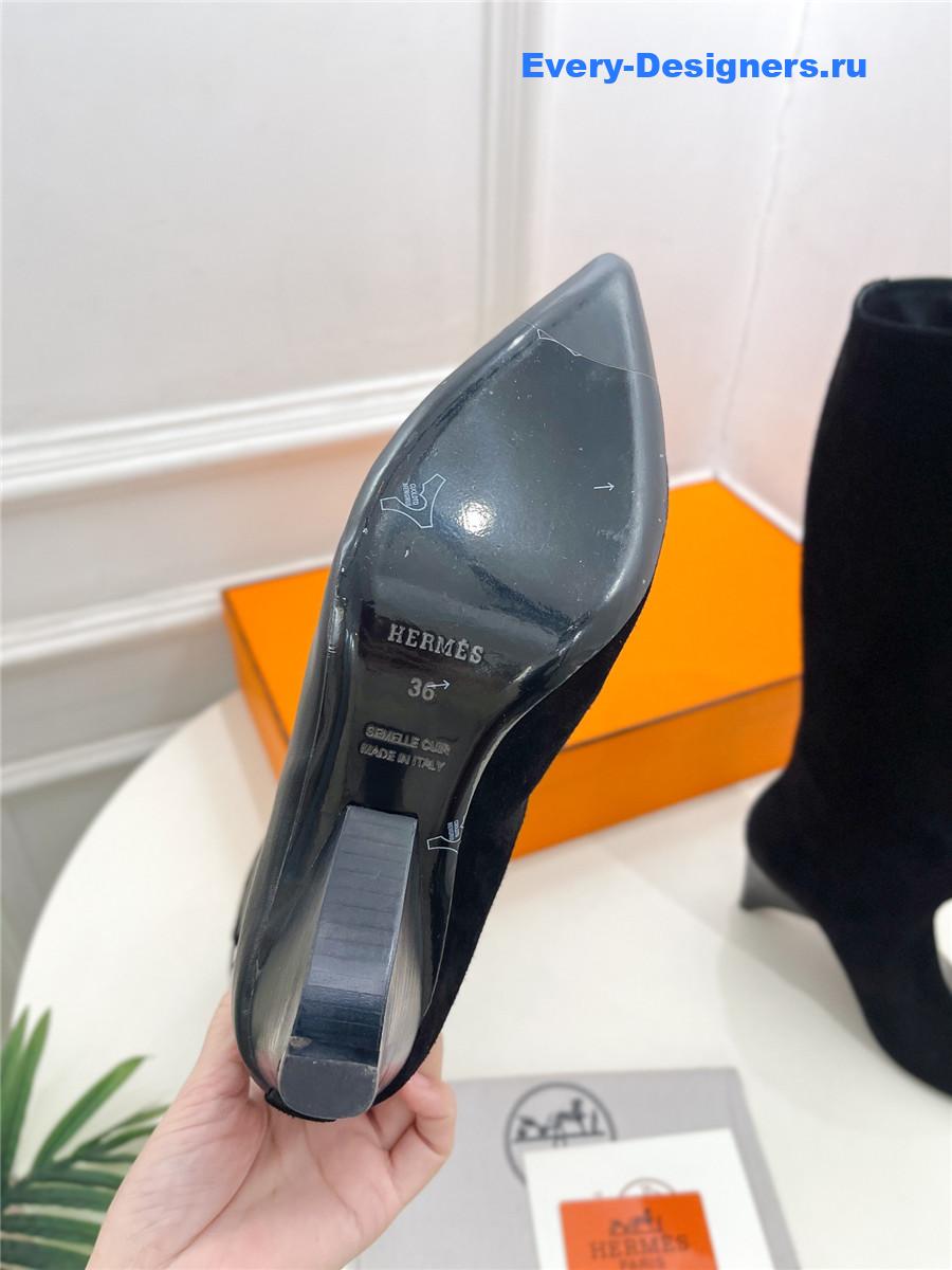 H**me5 suede hanae 85 long boots