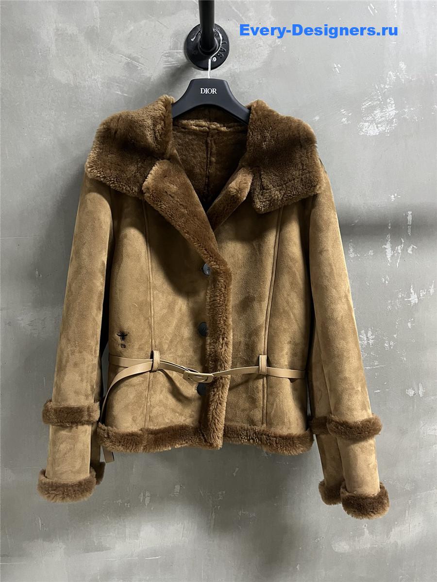 D10r shearling coat