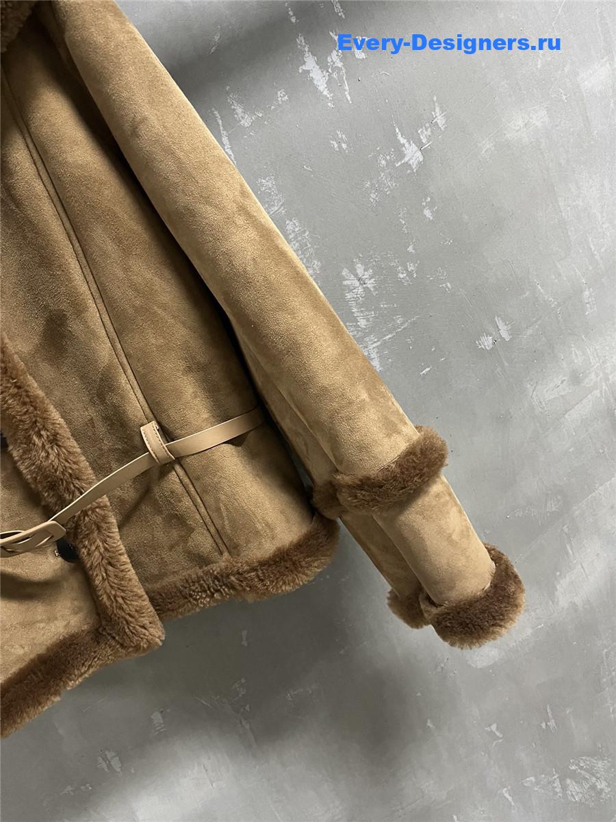 D10r shearling coat