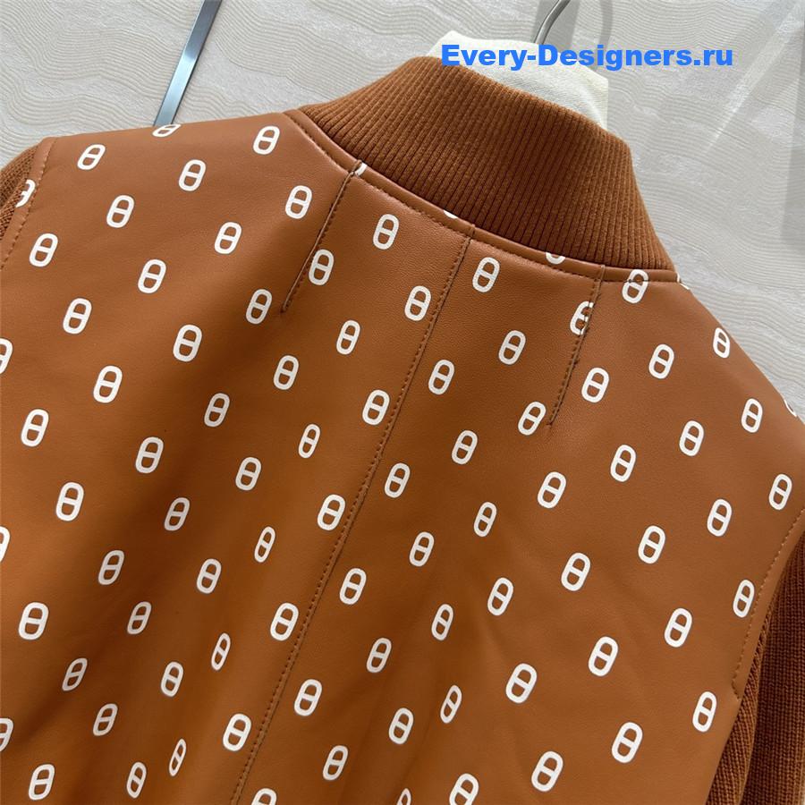 H**me5 leather jacket