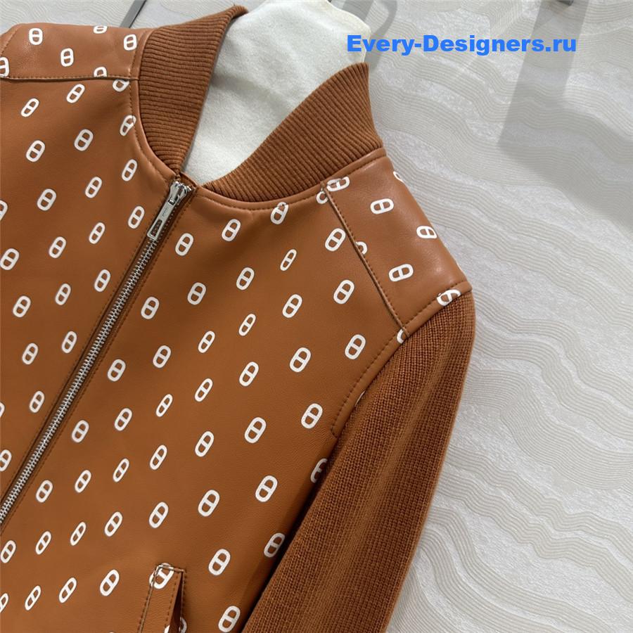 H**me5 leather jacket