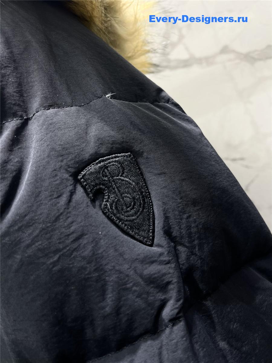 Bv*b*rry hooded cropped puffer jacket