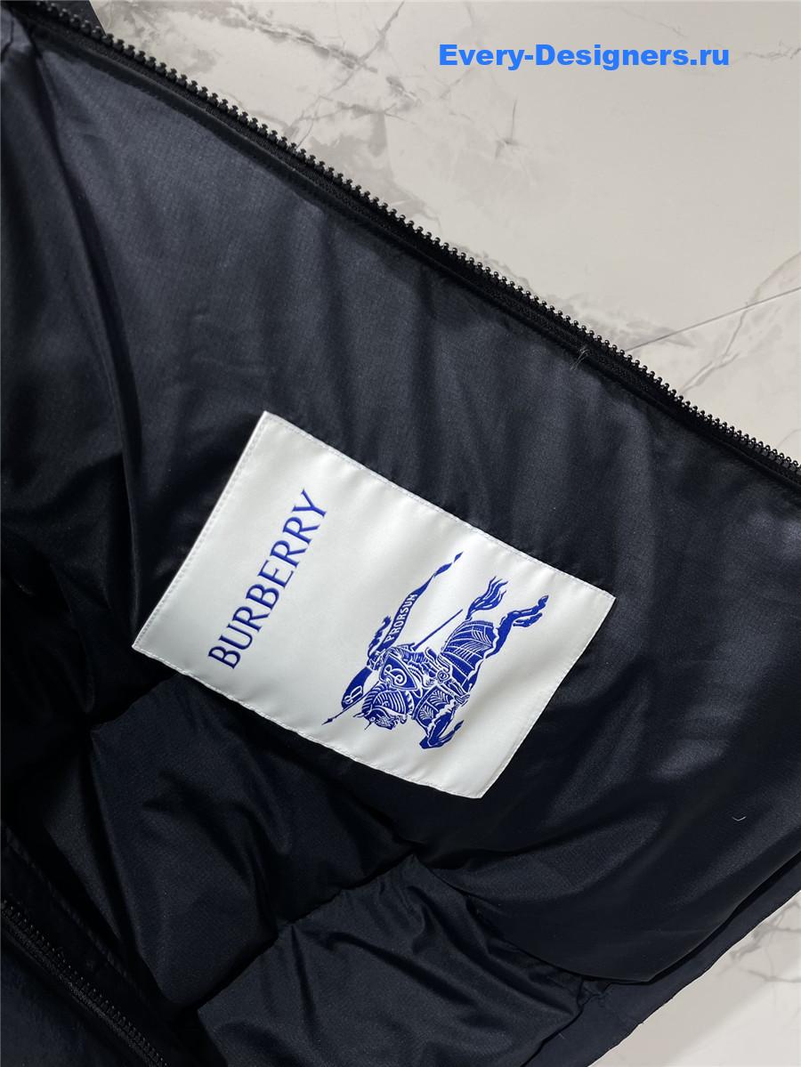 Bv*b*rry hooded long puffer jacket