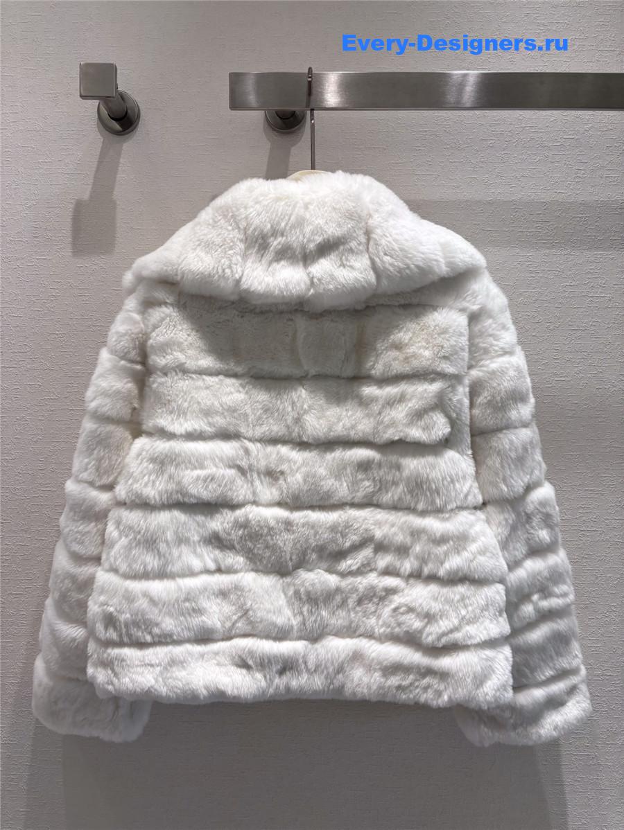 F**di chinchilla fur coat