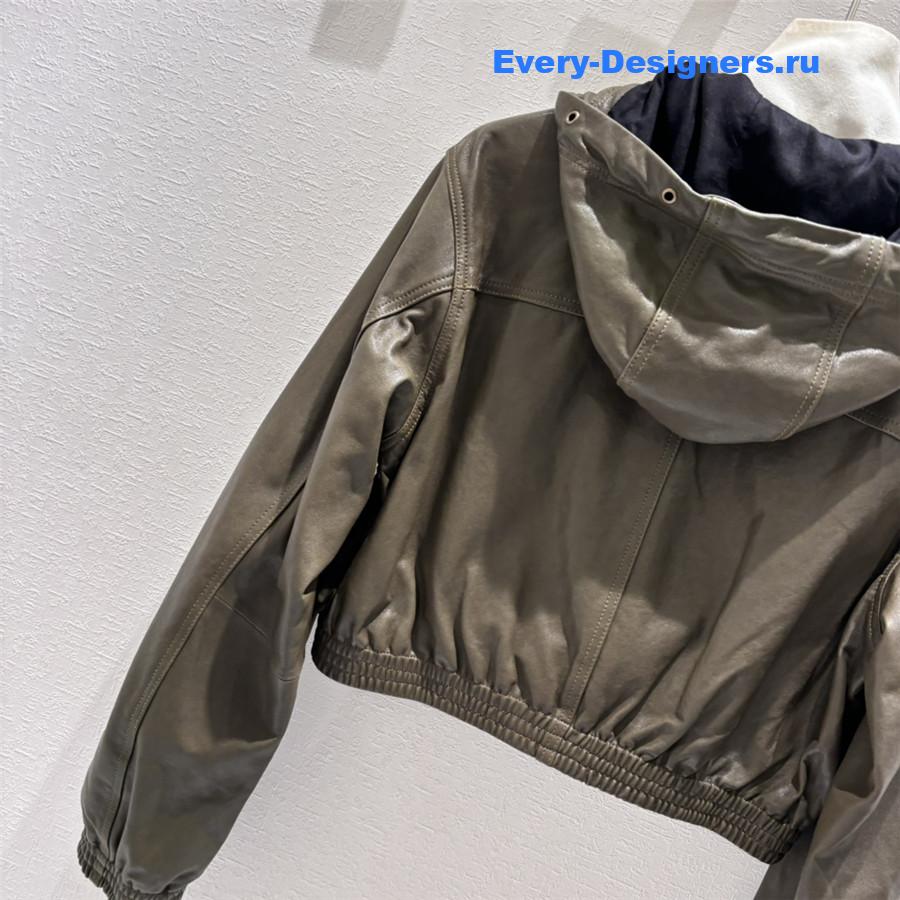 Ba1en*iaga lambskin jacket