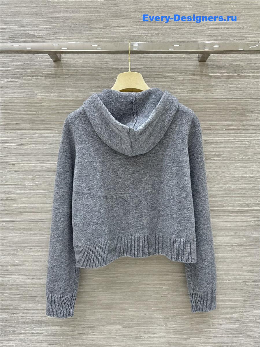 M1um1u zipper jacket + pants set