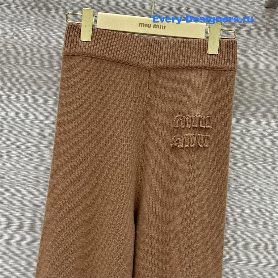 M1um1u zipper jacket + pants set