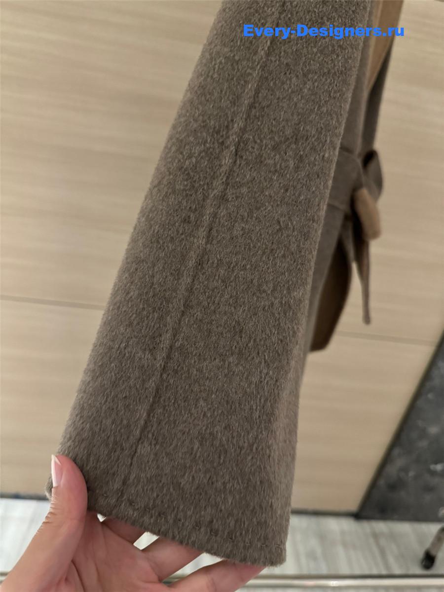 Vanitoo mid-length cashmere coat