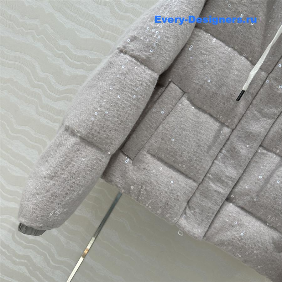 BC Sequined Bread Down Jacket