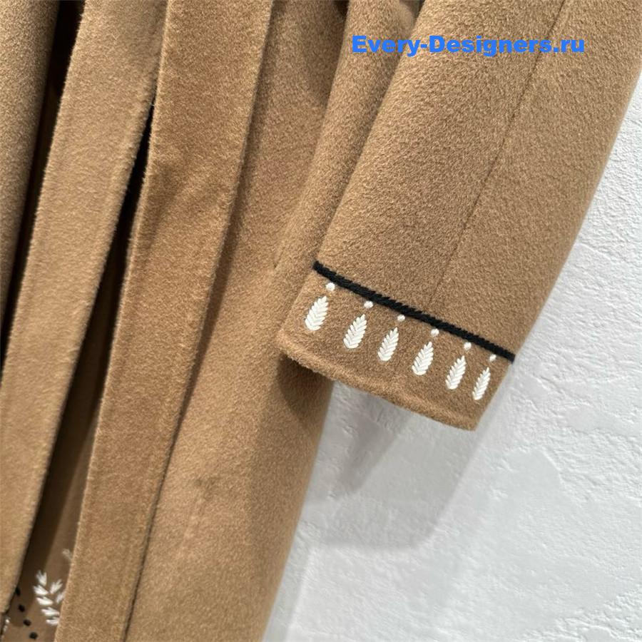 H**me5 long cashmere coat