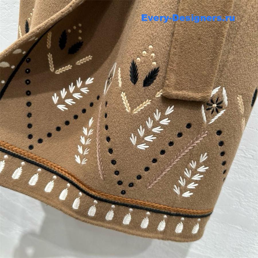 H**me5 long cashmere coat