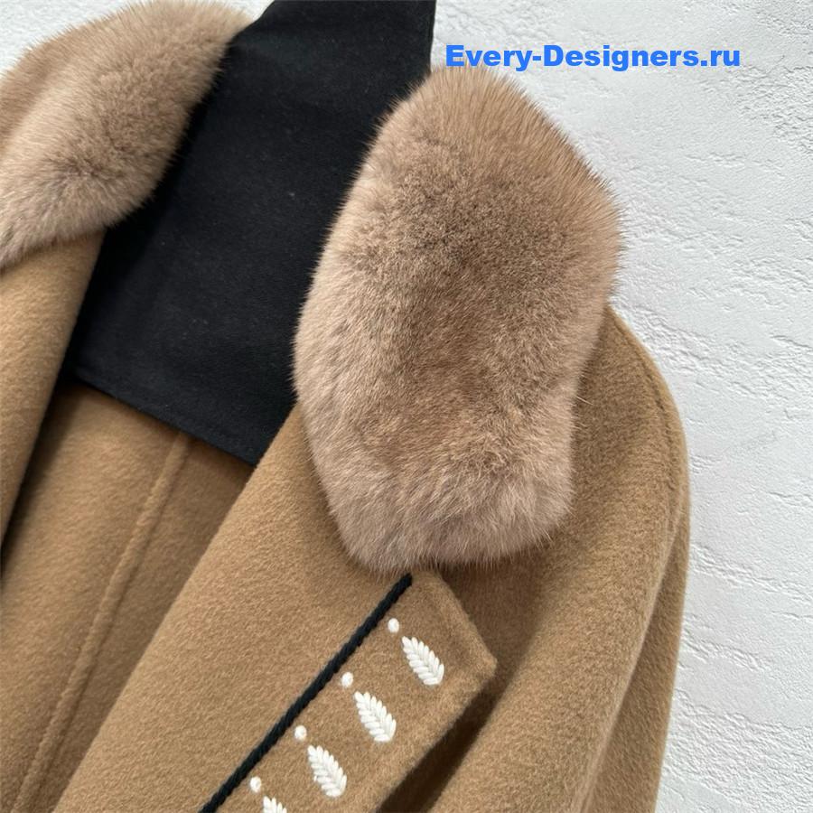 H**me5 long cashmere coat