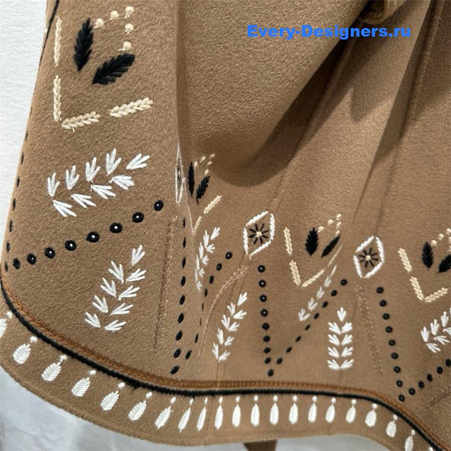 H**me5 long cashmere coat