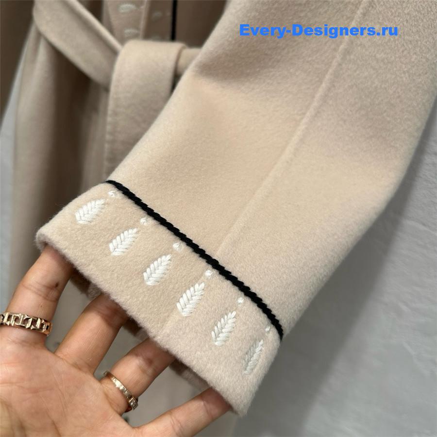 H**me5 long cashmere coat