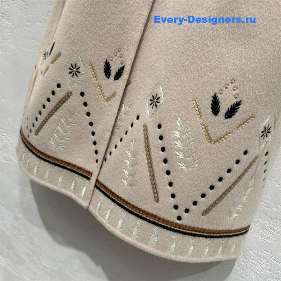 H**me5 long cashmere coat