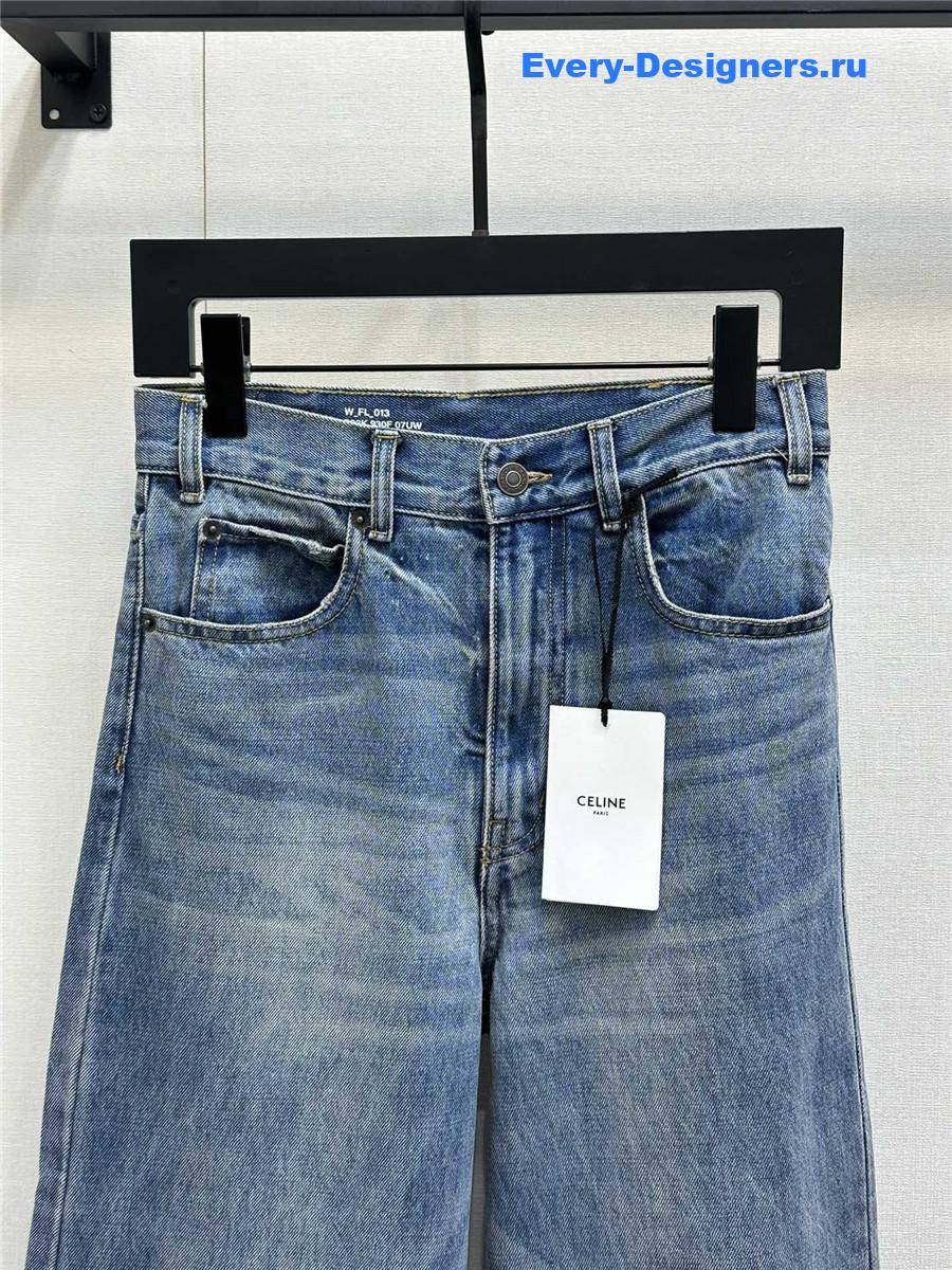 Ce1i*e wide leg jeans