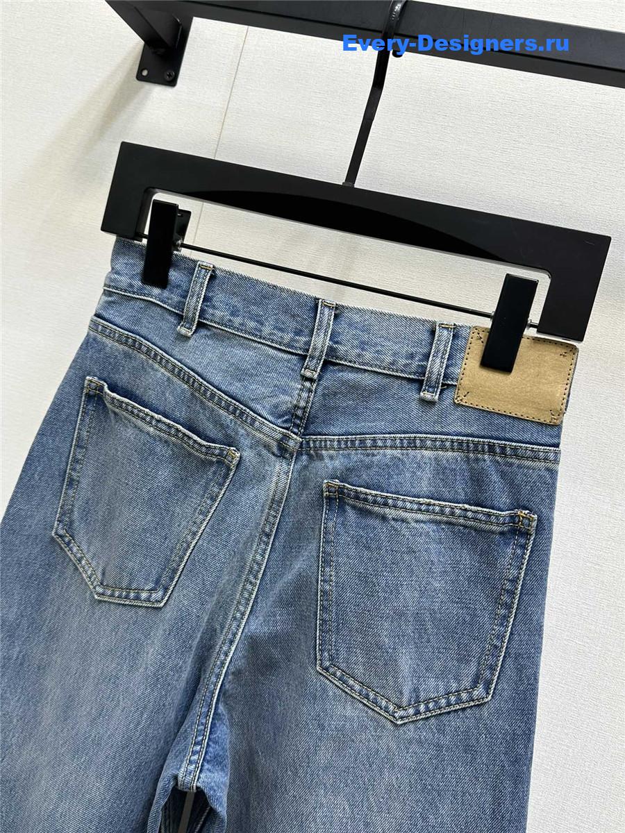 Ce1i*e wide leg jeans
