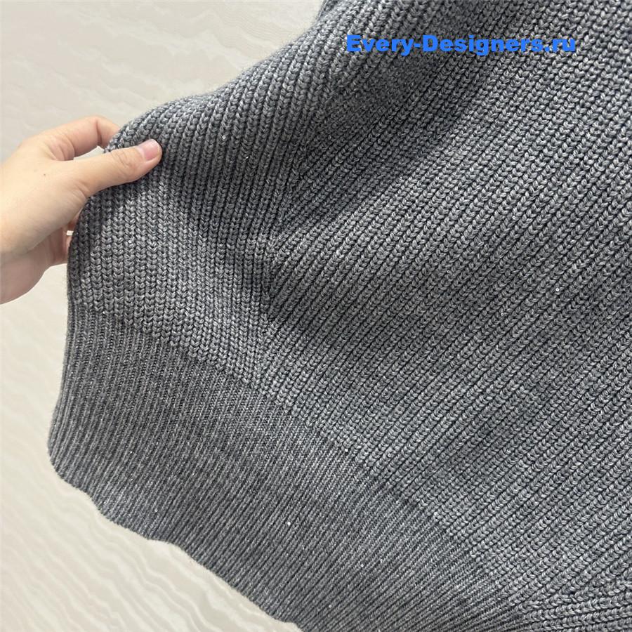 BC Turtleneck Cashmere Sweater Grey