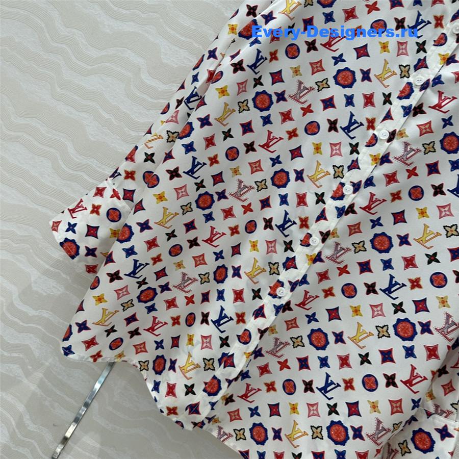 l0vis Vvtt0n lv silk shirt