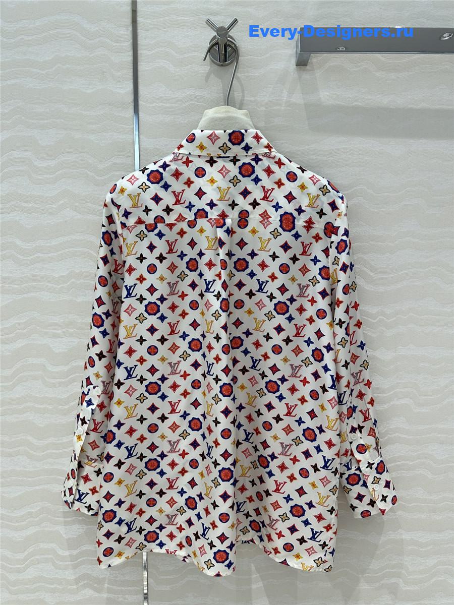 l0vis Vvtt0n lv silk shirt