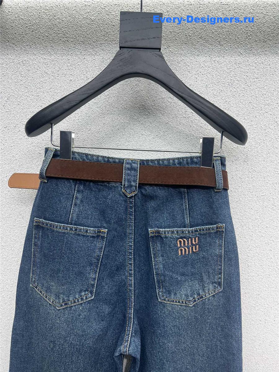 M1um1u straight trousers