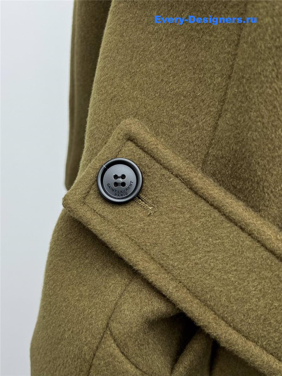 Y51 cocoon wool coat
