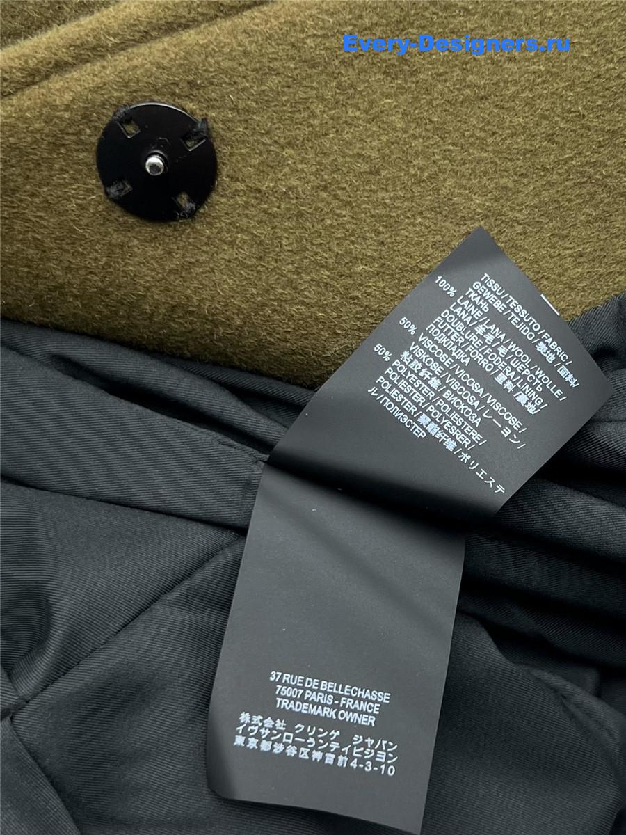 Y51 cocoon wool coat