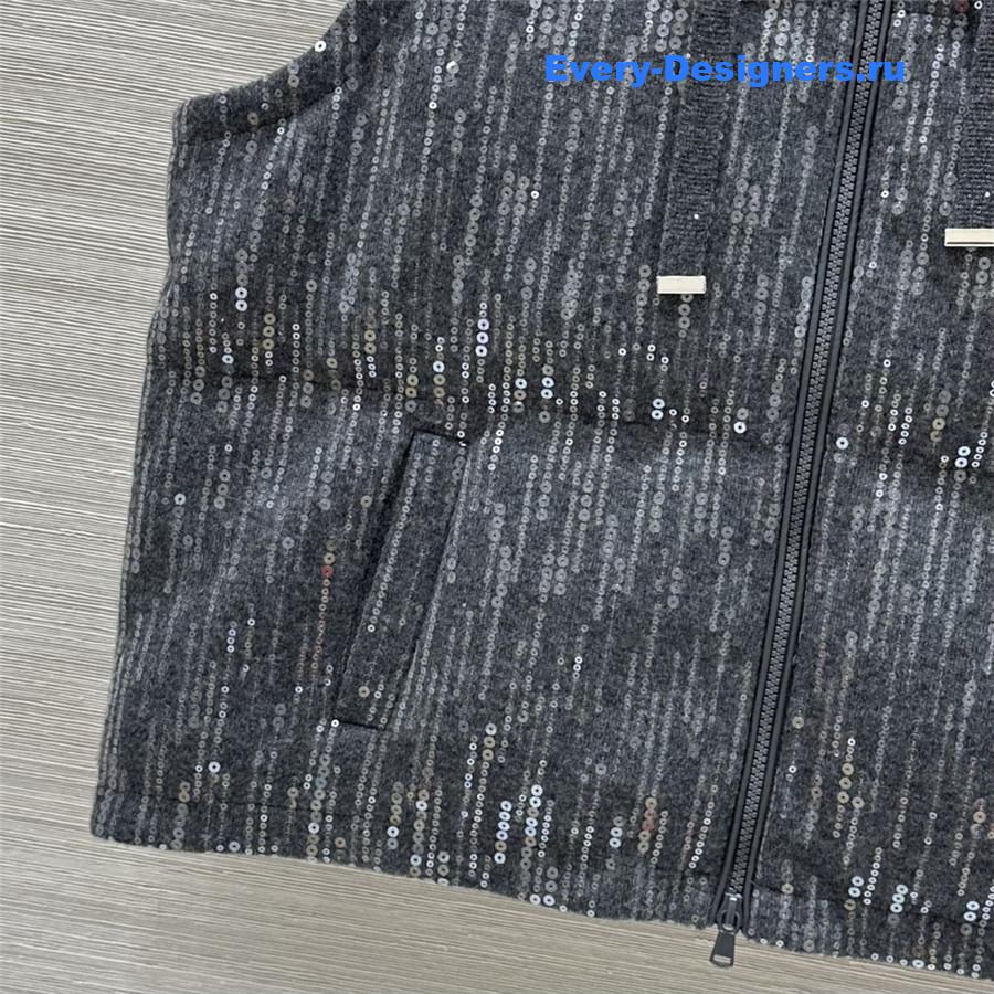 BC Cashmere Shell Goose Down Vest