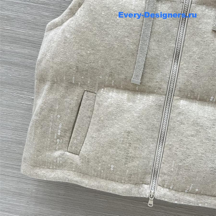 BC Cashmere Shell Goose Down Vest