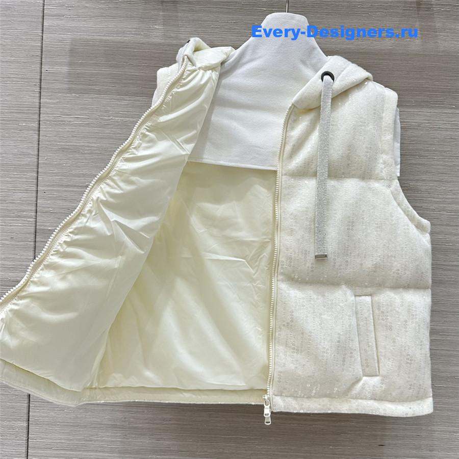BC Cashmere Shell Goose Down Vest