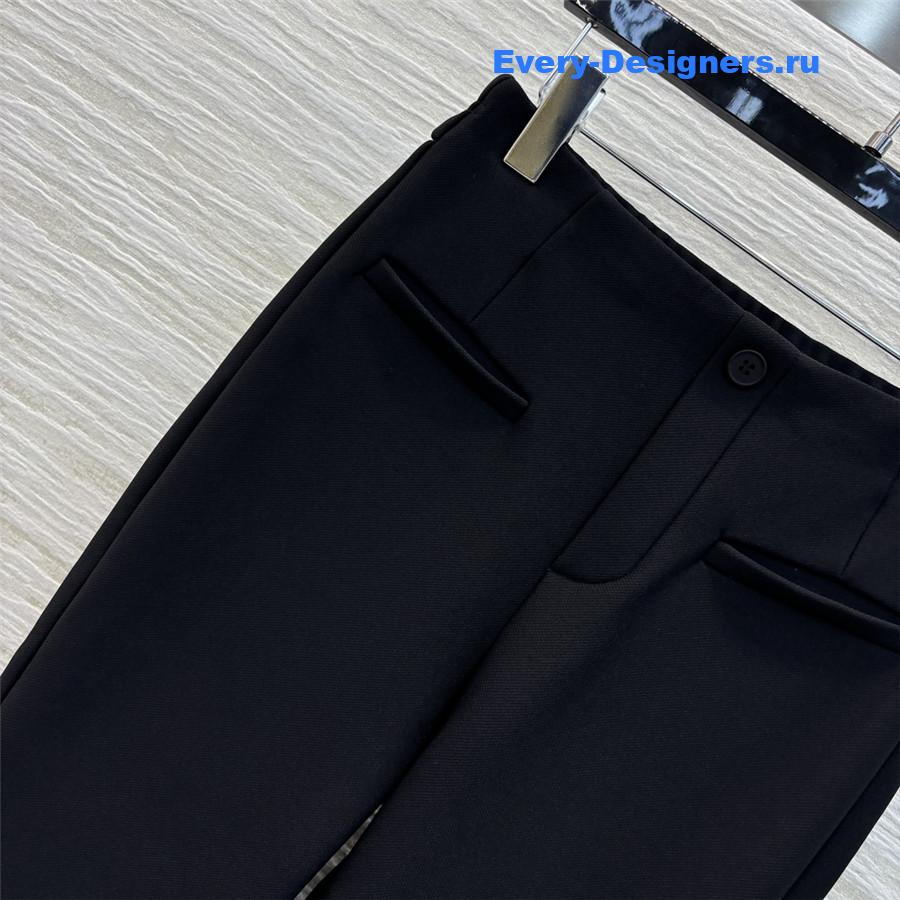 Va1e*ntin0 thick straight pants