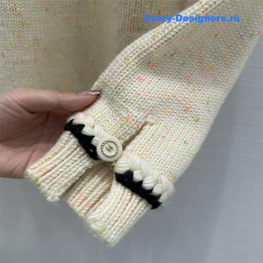 Ch**el trim blend knit sweater virgin