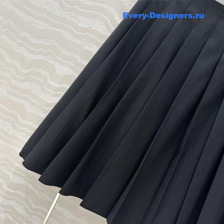 M1um1u pleated midi skirt
