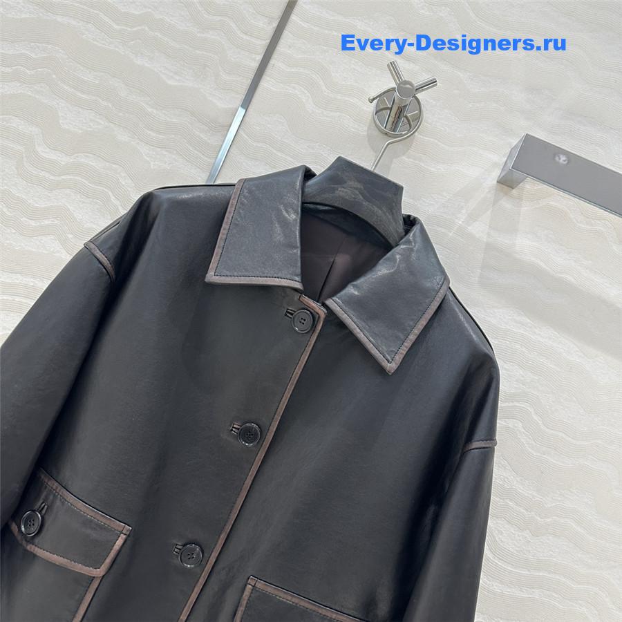 L0ew* leather jacket