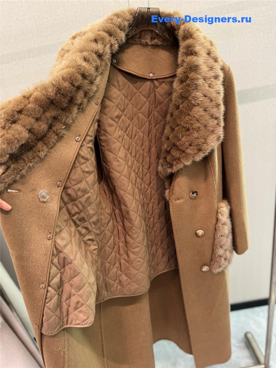 Vanitoo mid-length cashmere coat